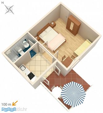 Apartment A-4313-d - Apartments Rogoznica (Rogoznica) - 4313