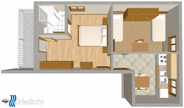 Apartment A-437-b - Apartments Veli Rat (Dugi otok) - 437