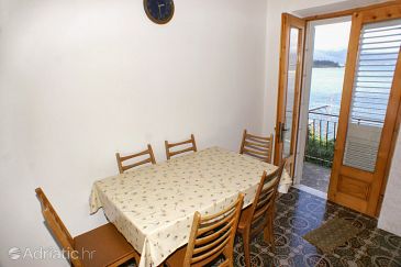 Dining room Lumbarda, Dining room u smještaju tipa apartment, dopusteni kucni ljubimci i WIFI.