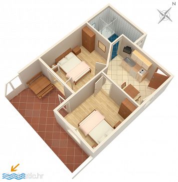 Apartment A-4565-e - Apartments Orebić (Pelješac) - 4565