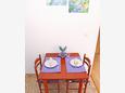 Dining room Hvar, Dining room u smještaju tipa studio-apartment.