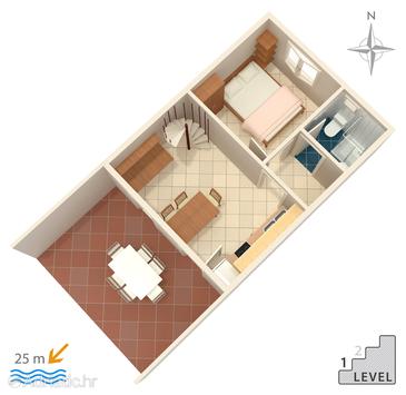 Haus K-462 - Ferienhaus Jadrija (Šibenik) - 462
