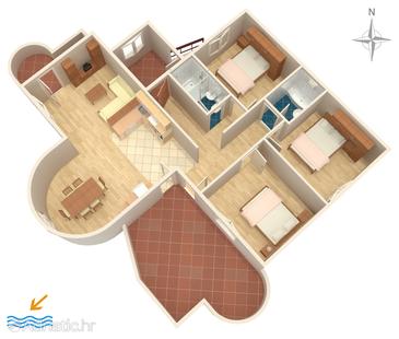 Apartment A-470-b - Apartments Pirovac (Šibenik) - 470