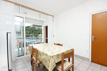 Dining room Prožurska Luka, Dining room u smještaju tipa apartment.