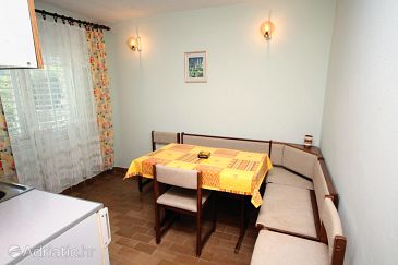Dining room Supetarska Draga - Donja, Dining room u smještaju tipa apartment, dopusteni kucni ljubimci.