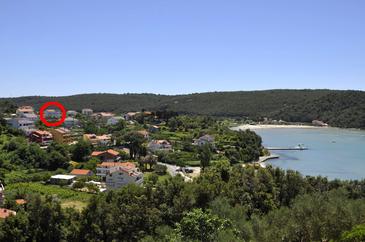 Property - Apartments and Rooms 5064 Property Kampor (Rab) - Accommodation 5064 - Apartments and Rooms with sandy beach.