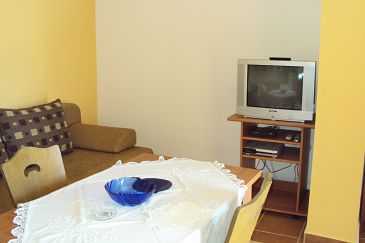 Dining room Jezera, Dining room u smještaju tipa apartment, dostupna klima, dopusteni kucni ljubimci i WIFI.