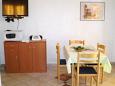 Dining room Pinezići, Dining room u smještaju tipa apartment, dostupna klima i WIFI.