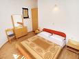 Bedroom 1 Punat, Bedroom 1 u smještaju tipa apartment, dopusteni kucni ljubimci i WIFI.