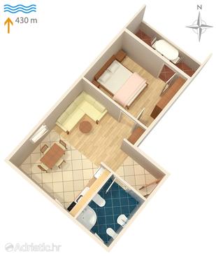 Apartment A-5355-b - Apartments Vantačići (Krk) - 5355