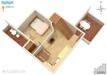 Plan Vantačići, Plan u smještaju tipa apartment, WIFI.