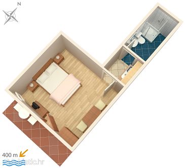 Studio flat AS-5381-a - Apartments Krk (Krk) - 5381