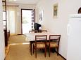 Dining room Malinska, Dining room u smještaju tipa apartment, dostupna klima, dopusteni kucni ljubimci i WIFI.