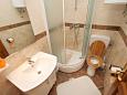 Bathroom Baška, Bathroom u smještaju tipa room, dopusteni kucni ljubimci.