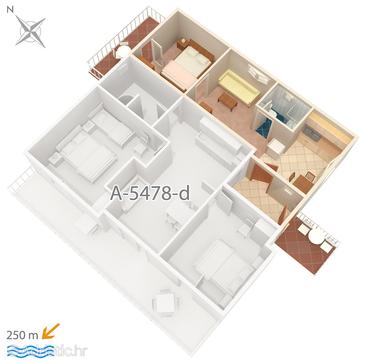 Apartment A-5478-b - Apartments Crikvenica (Crikvenica) - 5478