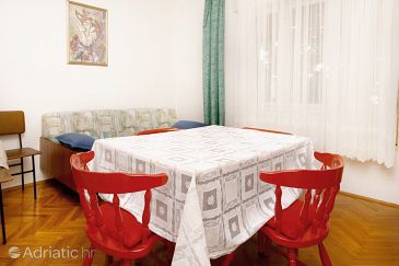 Dining room Selce, Dining room u smještaju tipa apartment, WIFI.
