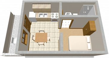 Studio flat AS-559-c - Apartments Tri Žala (Korčula) - 559