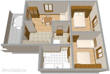 Apartment A-560-a - Apartments Brna (Korčula) - 560