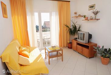 Living room Hvar, Living room u smještaju tipa apartment, dostupna klima, dopusteni kucni ljubimci i WIFI.