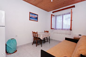 Dining room Uvala Pobij, Dining room u smještaju tipa apartment.