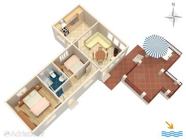 Apartment A-572-b - Apartments Korčula (Korčula) - 572