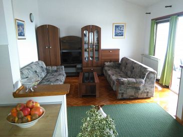 Living room Zadar - Diklo, Living room u smještaju tipa apartment, WIFI.