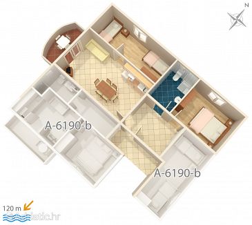 Apartment A-6190-a - Apartments Posedarje (Novigrad) - 6190