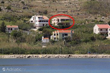 Property - Apartments 6272 Property Pag (Pag) - Accommodation 6272 - Apartments near sea with pebble beach.