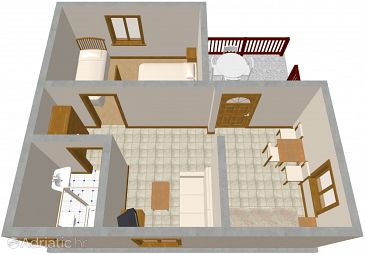 Apartment A-646-b - Apartments Orebić (Pelješac) - 646
