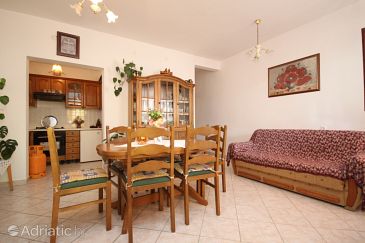 Dining room Metajna, Dining room u smještaju tipa apartment, dopusteni kucni ljubimci.