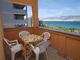 Terrace 1 Pag, Terrace 1 u smještaju tipa apartment, s pogledom na more, dopusteni kucni ljubimci i WIFI.