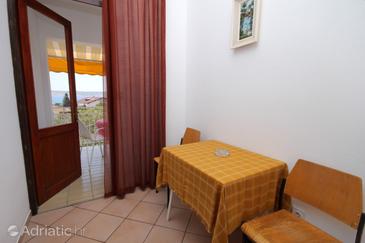 Dining room Starigrad, Dining room u smještaju tipa apartment, dopusteni kucni ljubimci i WIFI.