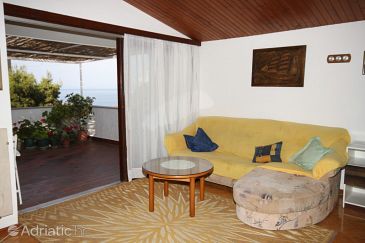 Living room Makarska, Living room u smještaju tipa apartment, dostupna klima i WIFI.
