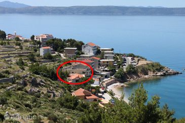 Property - Apartments 6754 Property Drašnice (Makarska) - Accommodation 6754 - Apartments near sea with pebble beach.