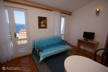 Living room Živogošće - Porat, Living room u smještaju tipa apartment, dostupna klima i WIFI.