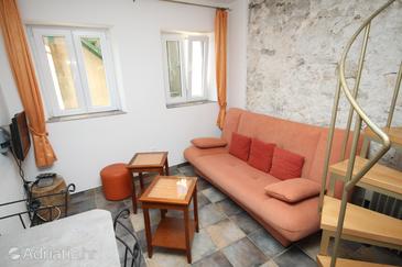 Living room Igrane, Living room u smještaju tipa house, dopusteni kucni ljubimci.