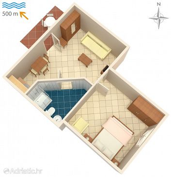Apartment A-7171-d - Apartments Umag (Umag) - 7171