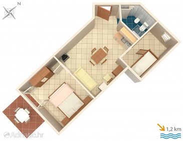 Apartment A-7240-c - Apartments Ližnjan (Medulin) - 7240