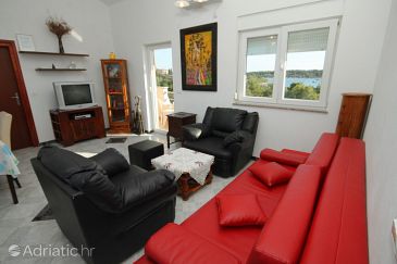 Living room Medulin, Living room u smještaju tipa apartment, dostupna klima i WIFI.