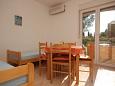 Dining room Zambratija, Dining room u smještaju tipa apartment, dostupna klima.