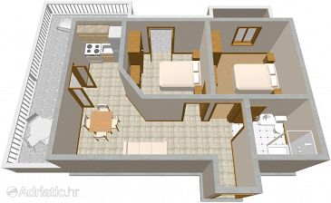 Apartment A-736-a - Apartments Puntinak (Brač) - 736
