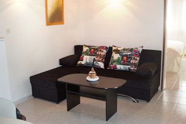 Living room Rabac, Living room u smještaju tipa apartment, dopusteni kucni ljubimci i WIFI.