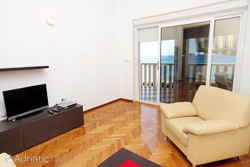 Living room Rogoznica, Living room u smještaju tipa apartment, dostupna klima i WIFI.