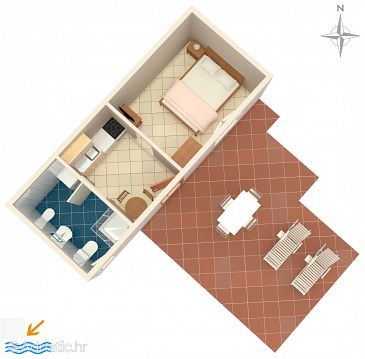 Studio flat AS-7648-a - Apartments Pula (Pula) - 7648