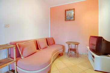 Living room Mali Lošinj, Living room u smještaju tipa apartment, dopusteni kucni ljubimci i WIFI.