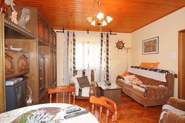 Living room Mali Lošinj, Living room u smještaju tipa apartment, dostupna klima i WIFI.