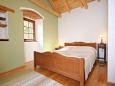 Schlafzimmer 1 Mali Lošinj, Schlafzimmer 1 u smještaju tipa house, dopusteni kucni ljubimci i WIFI.