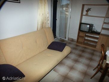 Living room Tisno, Living room u smještaju tipa apartment, dopusteni kucni ljubimci i WIFI.