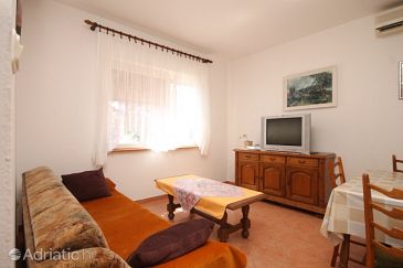 Living room Kukljica, Living room u smještaju tipa apartment, dopusteni kucni ljubimci i WIFI.