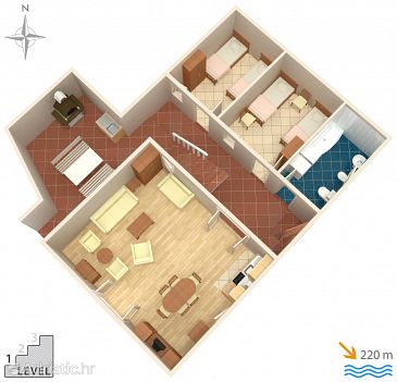 House K-8251 - Vacation Rentals Kukljica (Ugljan) - 8251